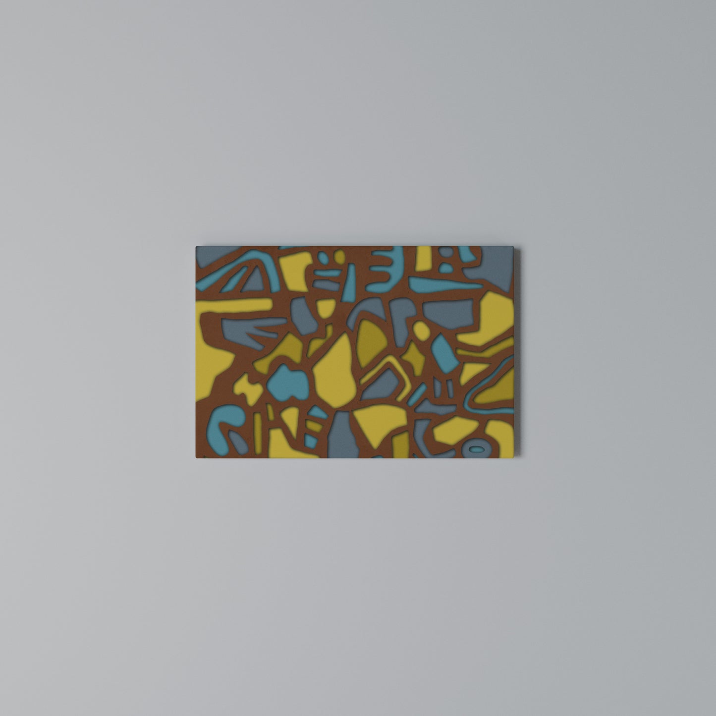 FORM SHUFFLE Horizontal Canvas Print