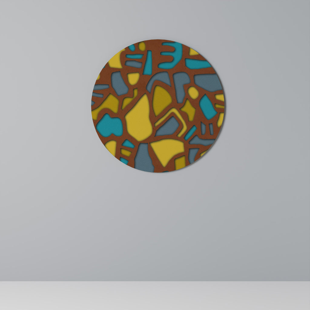 FORM SHUFFLE Rund Väggdekoration