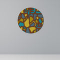 FORM SHUFFLE Round Wall Art