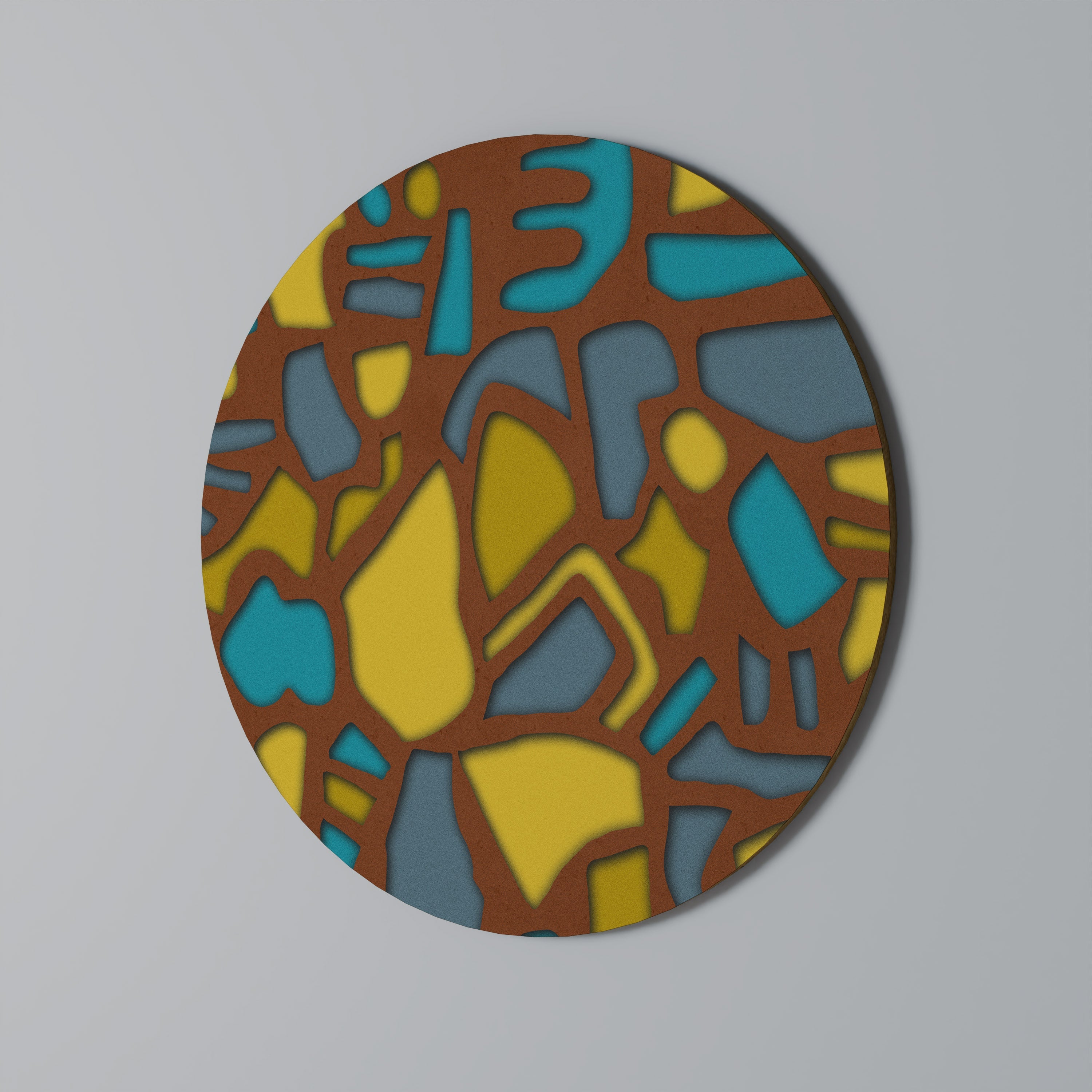 FORM SHUFFLE Rund Väggdekoration