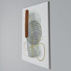 WRAPPED IN FORM Vertical Canvas Print