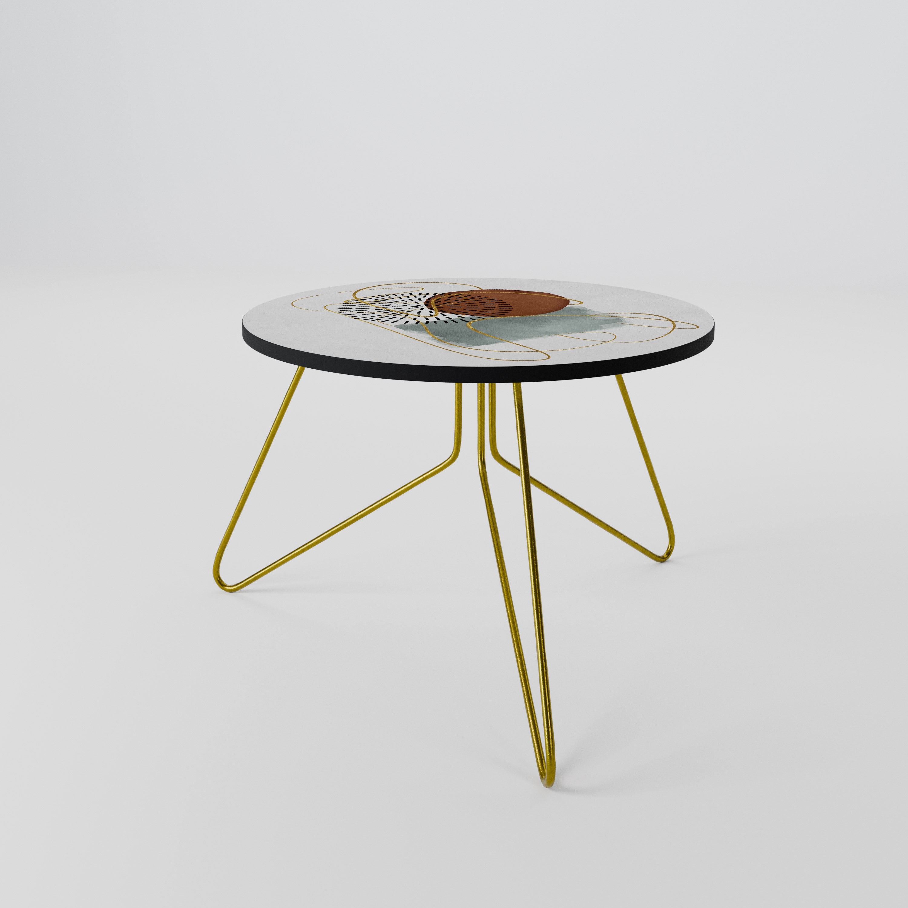 Soffbord i inlindat form