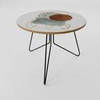 Soffbord i inlindat form