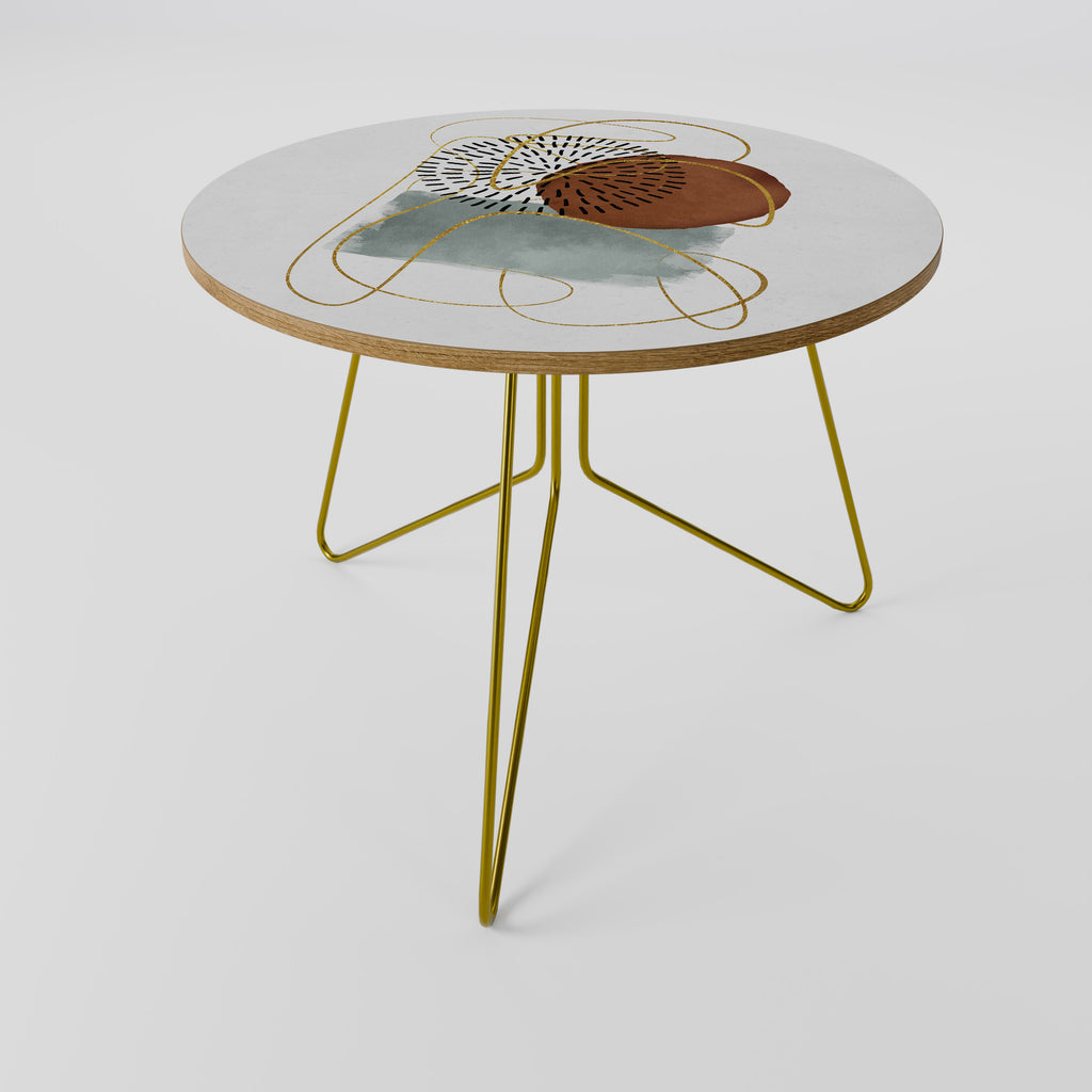 Soffbord i inlindat form