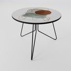 Soffbord i inlindat form