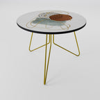 Soffbord i inlindat form