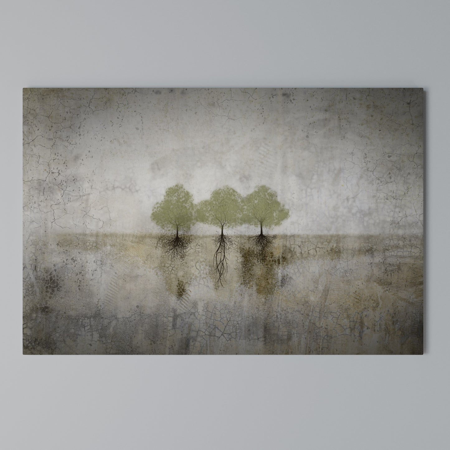 ROOTS OF TIME Horizontal Canvas Print