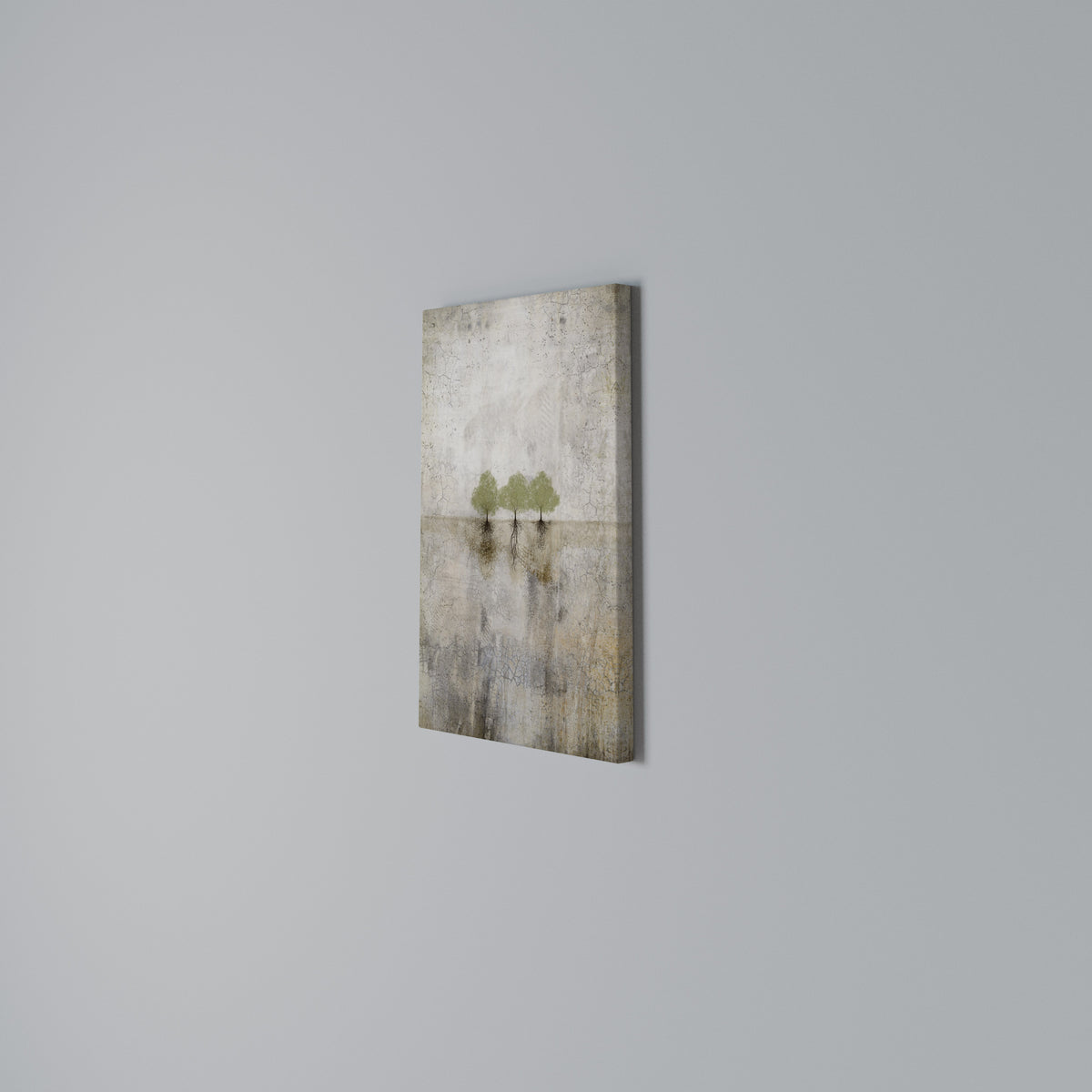 ROOTS OF TIME Vertical Canvas Print