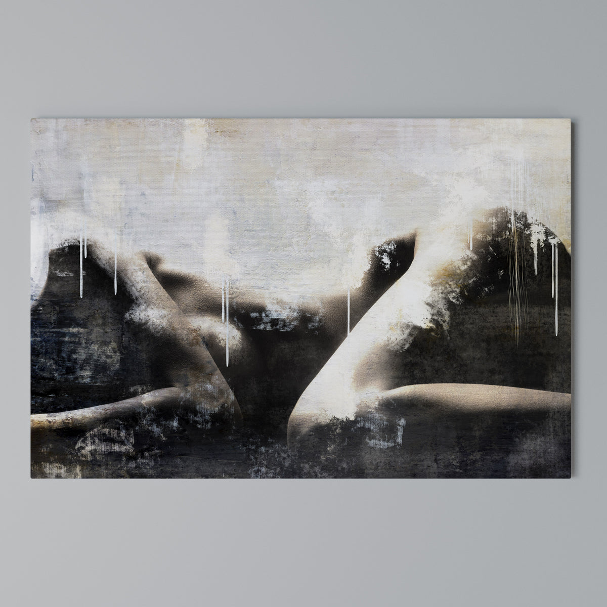 WAIST OF TIME Horizontal Canvas Print