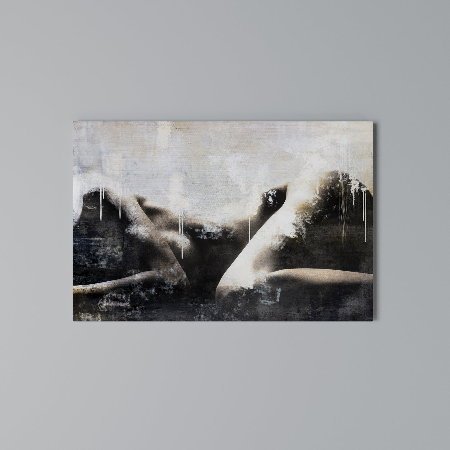 WAIST OF TIME Horizontal Canvas Print