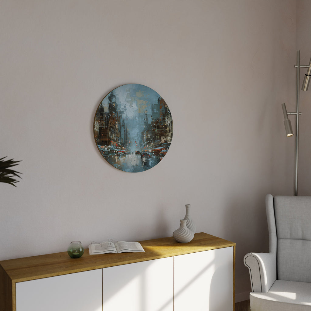 URBAN FEVER Rund Väggkonst