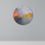 PIXY ROAD Round Wall Art