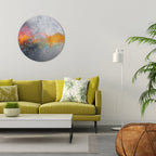 PIXY ROAD Round Wall Art