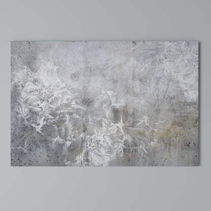 WHITE WHISPER Horizontal Canvas Print