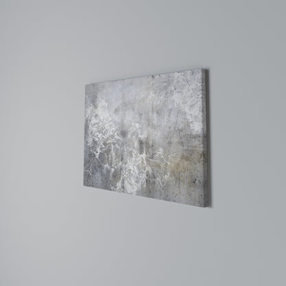 WHITE WHISPER Horizontal Canvas Print