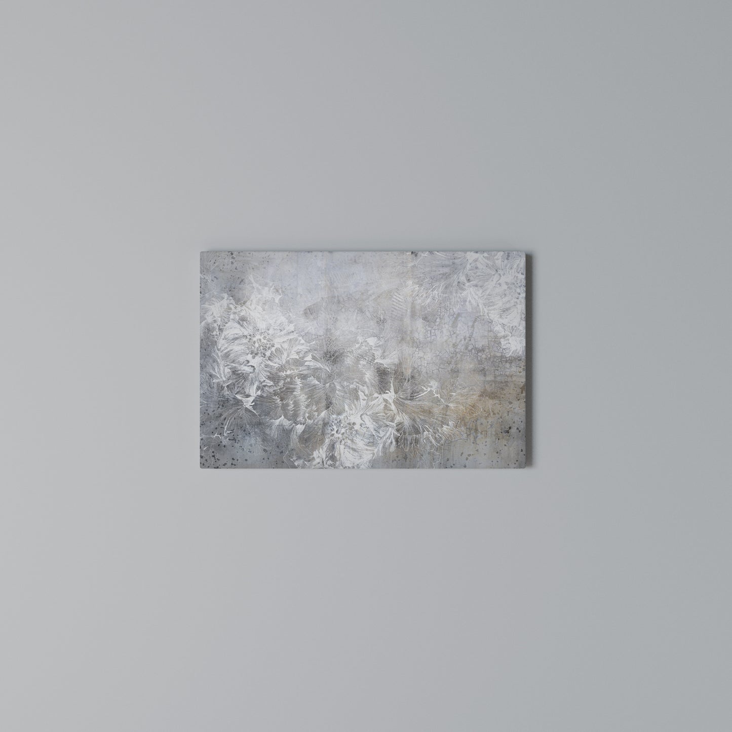 WHITE WHISPER Horizontal Canvas Print