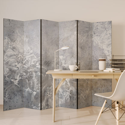 WHITE WHISPER Decorative 6-Panel Room Divider