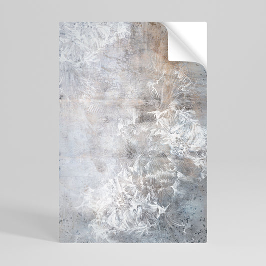WHITE WHISPER Självhäftande Vertikal Poster