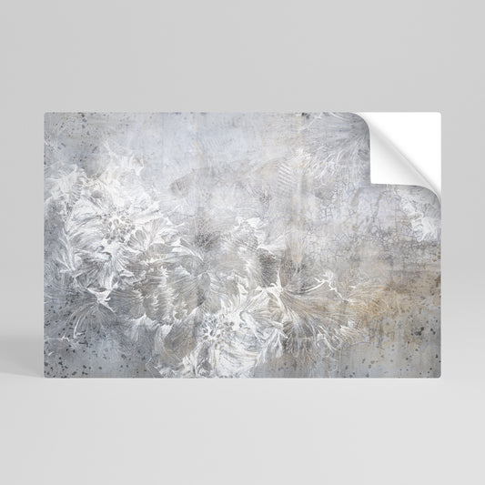 WHITE WHISPER Självhäftande Horisontell Poster