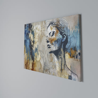 BREAK THE SILENCE Horizontal Canvas Print