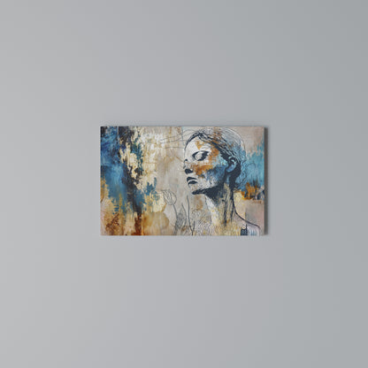 BREAK THE SILENCE Horizontal Canvas Print