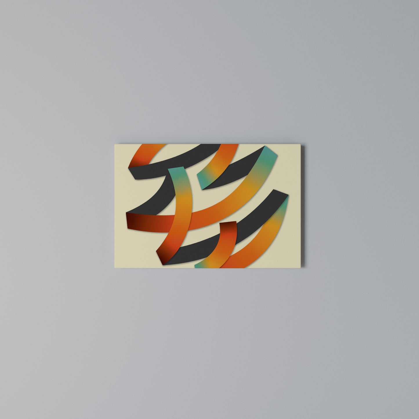 RIBBON REVERIE Horizontal Canvas Print