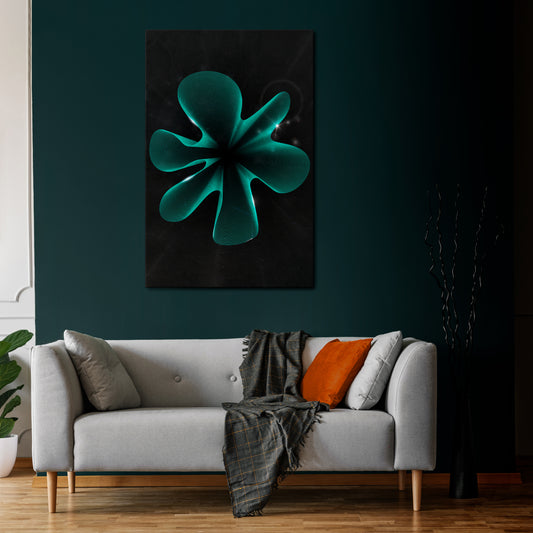 ELECTRIC ILLUSION Vertical Canvas Print