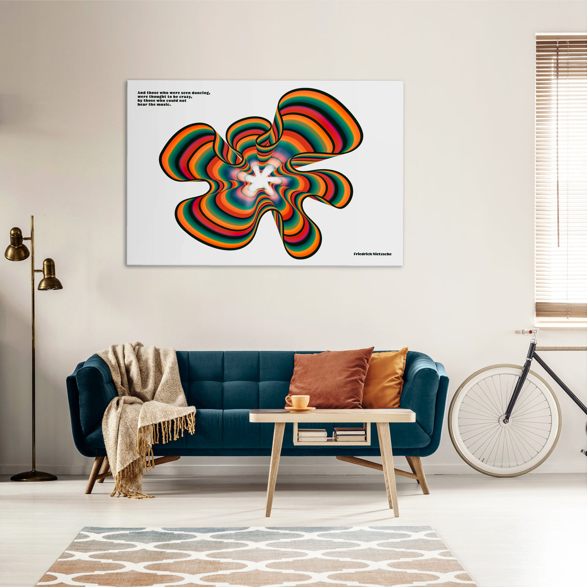NOSTALGIC ECHOES [ENG] Horizontal Canvas Print