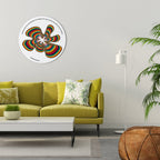 NOSTALGIC ECHOES [ENG] Round Wall Art