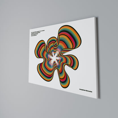 NOSTALGIC ECHOES [DE] Horizontal Canvas Print