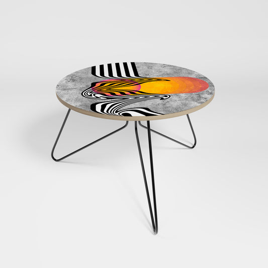 WHIMSICAL WAVES Small Coffee Table