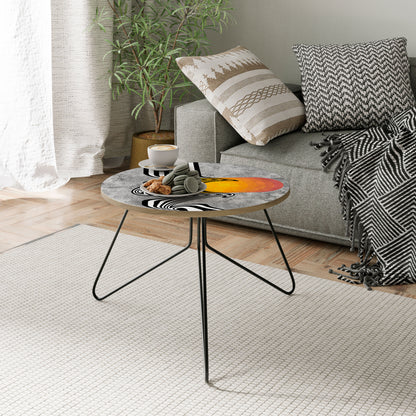 WHIMSICAL WAVES Small Coffee Table