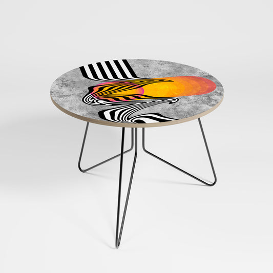WHIMSICAL WAVES Large Coffee Table