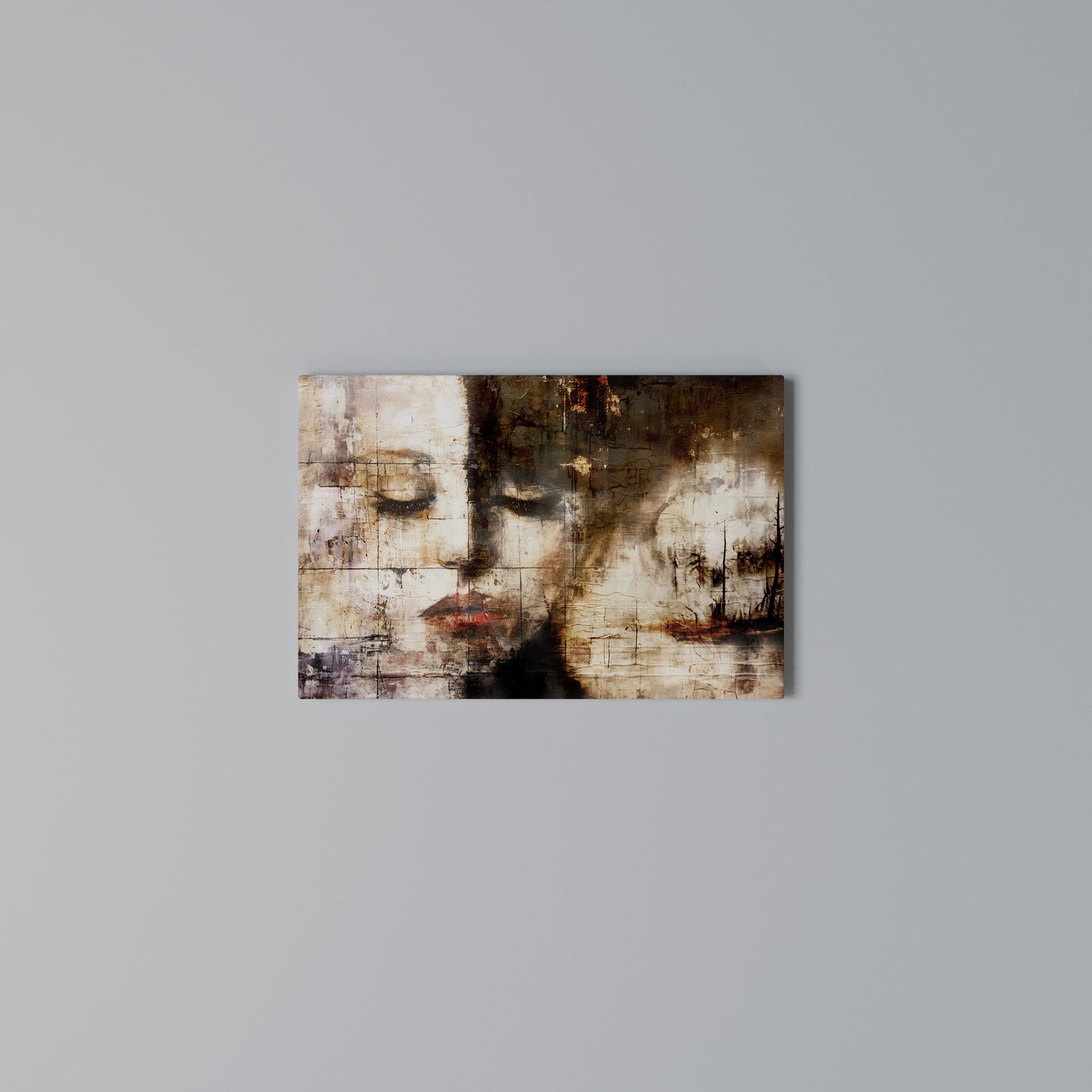 CAPTURED SERENITY Horizontal Canvas Print