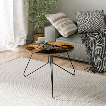 COPPERY EARTHQUAKE Small Coffee Table