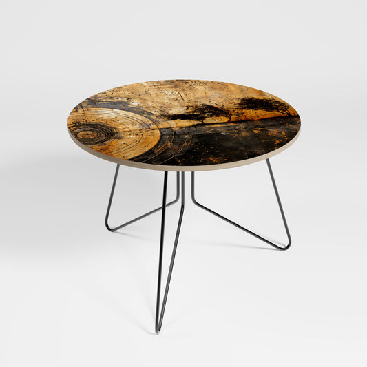 COPPERY EARTHQUAKE Large Coffee Table