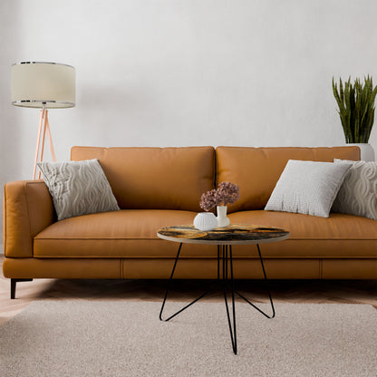 COPPERY EARTHQUAKE Large Coffee Table