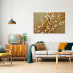 ARCANE ARRAY horisontell affisch med självhäftande text