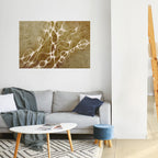 ARCANE ARRAY horisontell affisch med självhäftande text