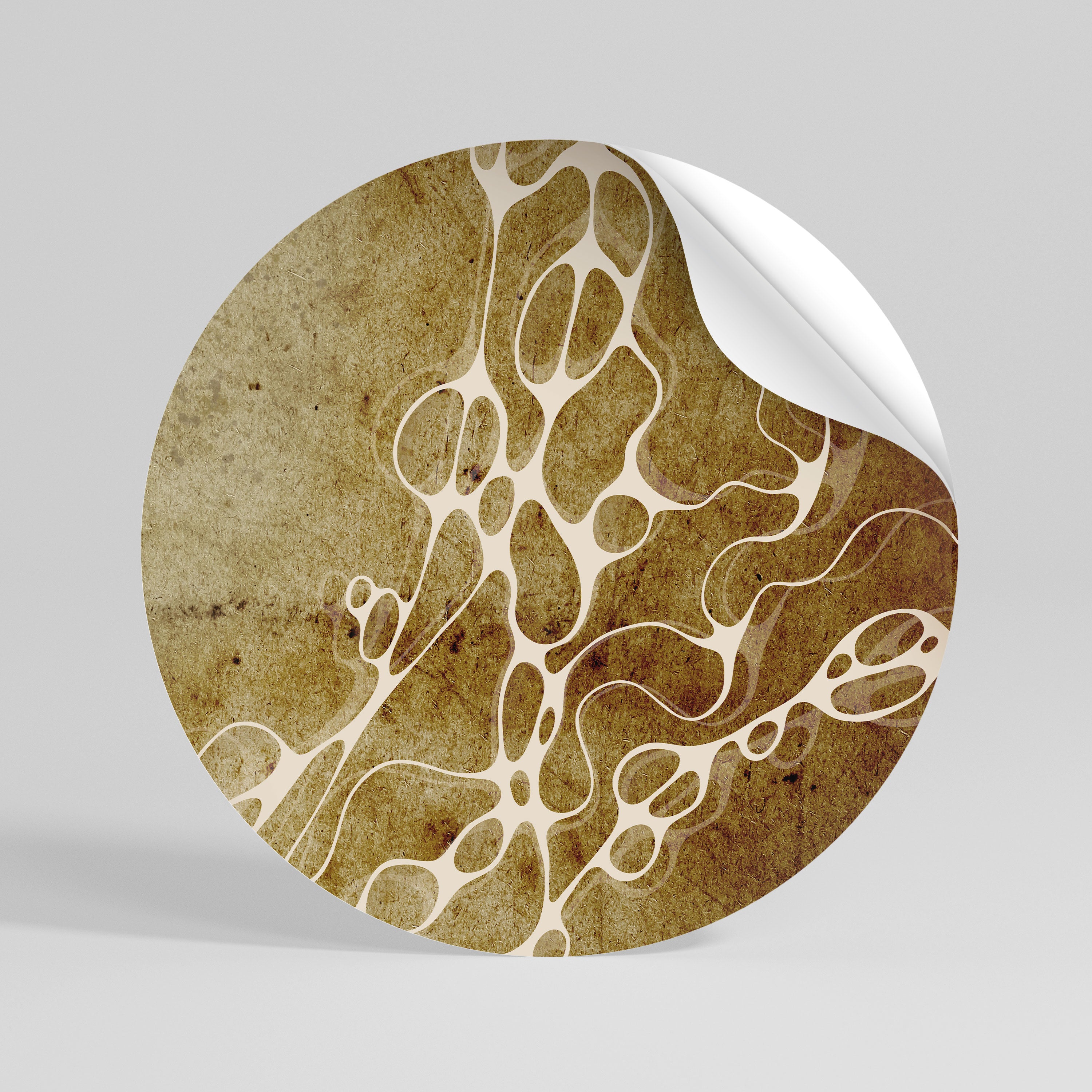 ARCANE ARRAY Peel and Stick Round Sticker