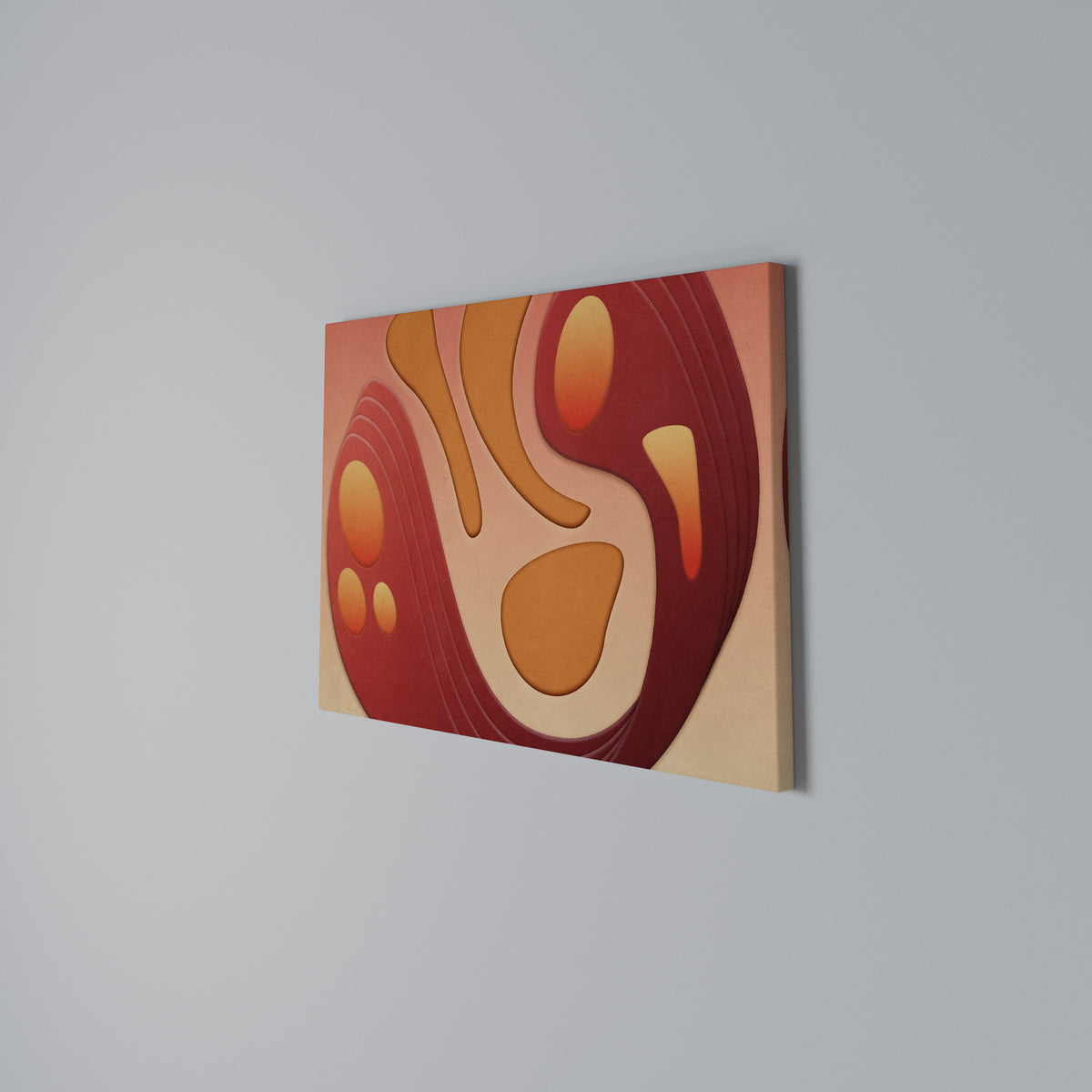 IMMERSION STRUCTURE Horizontal Canvas Print