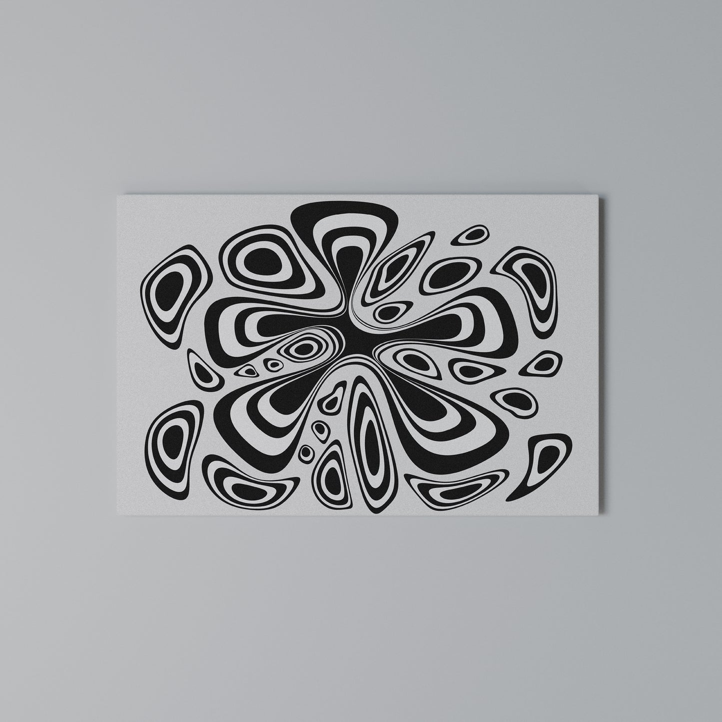 HIPNOTIZING BLOT Horizontal Canvas Print