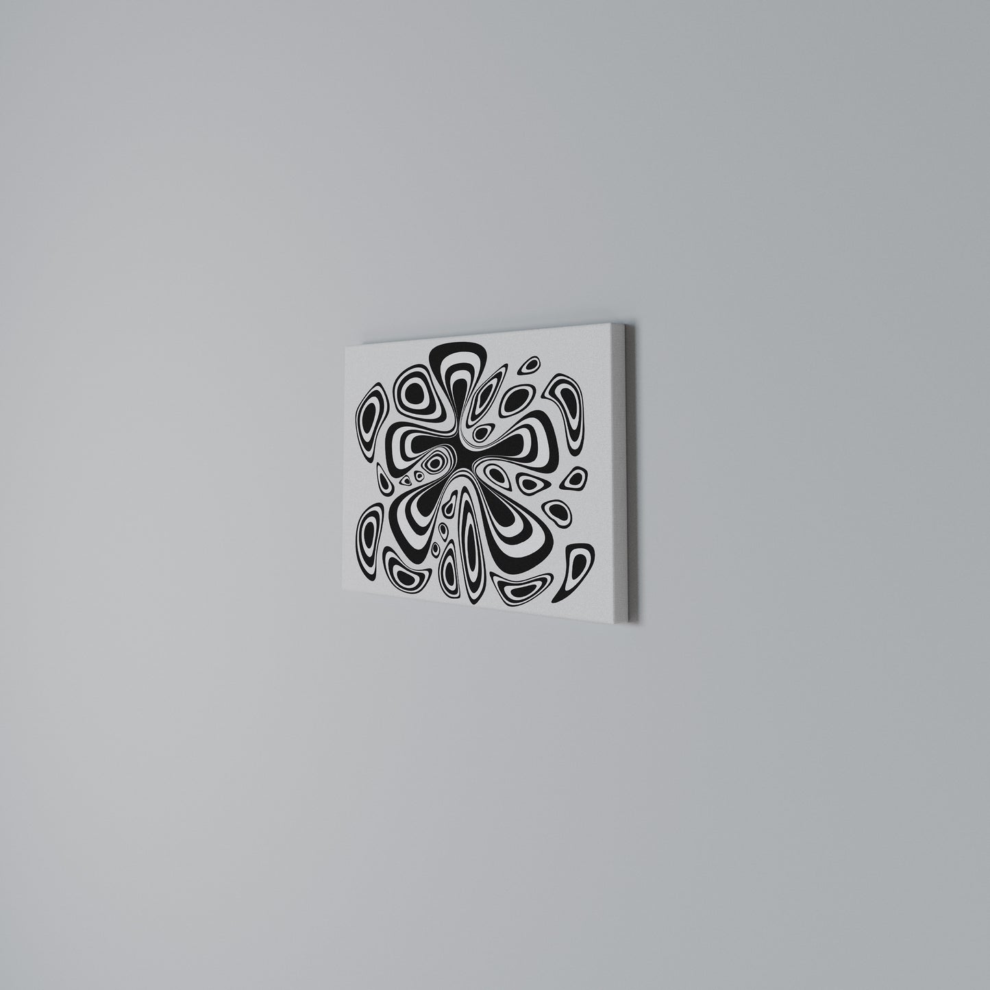 HIPNOTIZING BLOT Horizontal Canvas Print