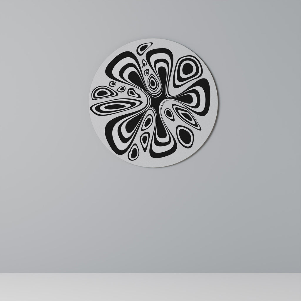 HIPNOTIZING BLOT Rund Väggkonst