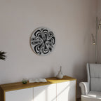 HIPNOTIZING BLOT Round Wall Art