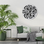 HIPNOTIZING BLOT Round Wall Art