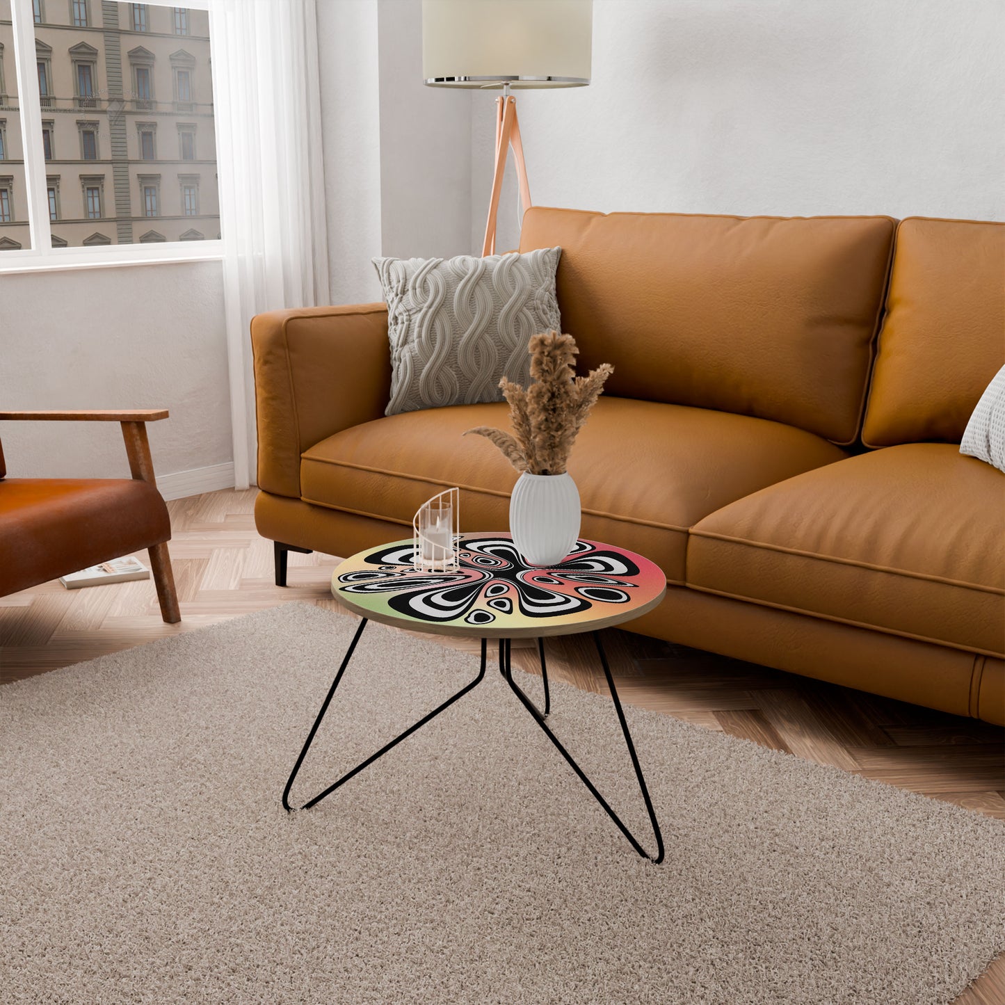 ILLUSIONARY SPLASH Small Coffee Table