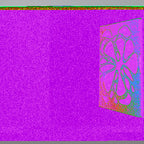 ILLUSIONARY SPLASH Vertical Canvas Print