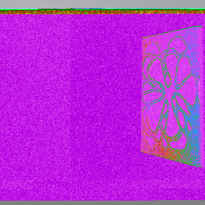 ILLUSIONARY SPLASH Vertical Canvas Print