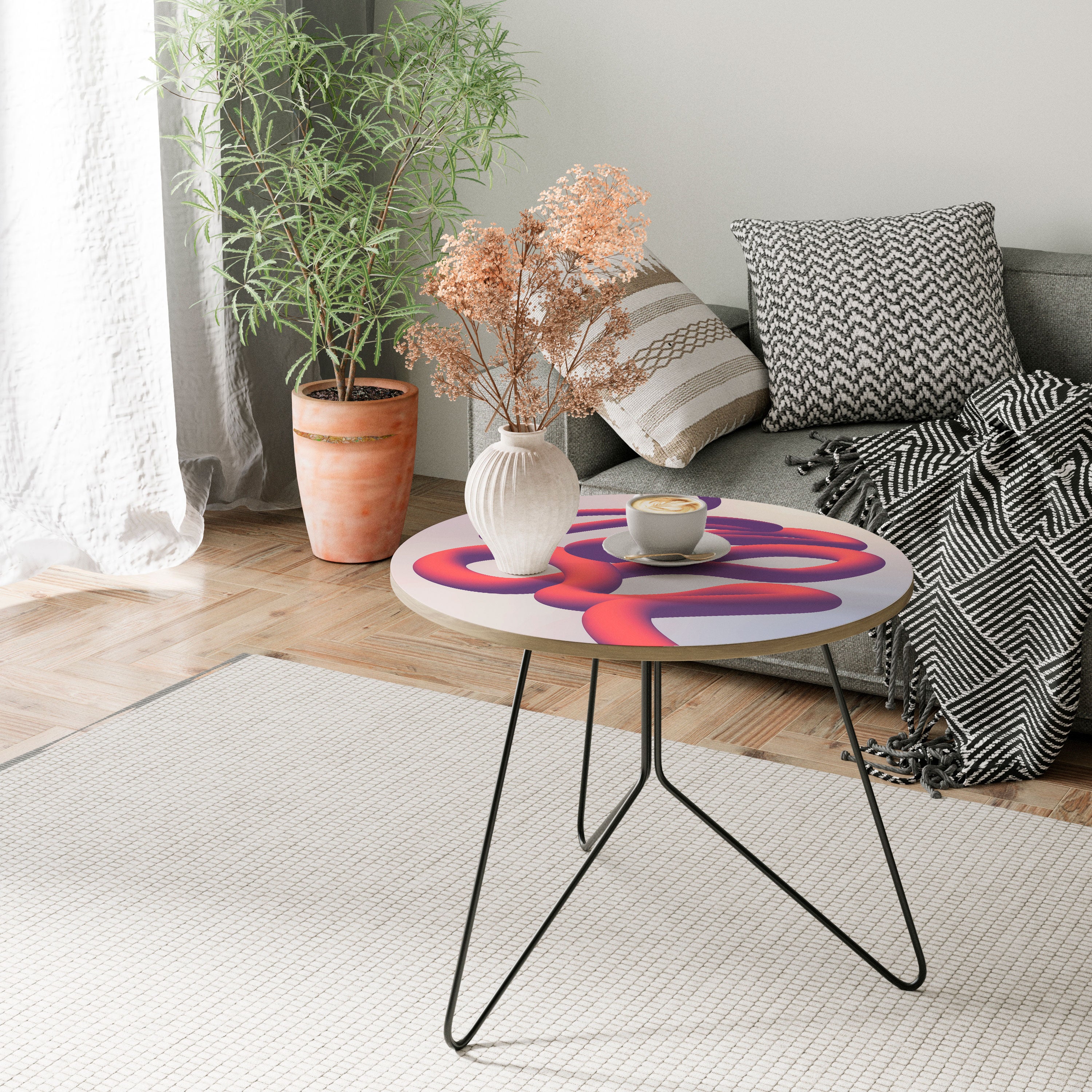 INFINITY WIRE Large Coffee Table